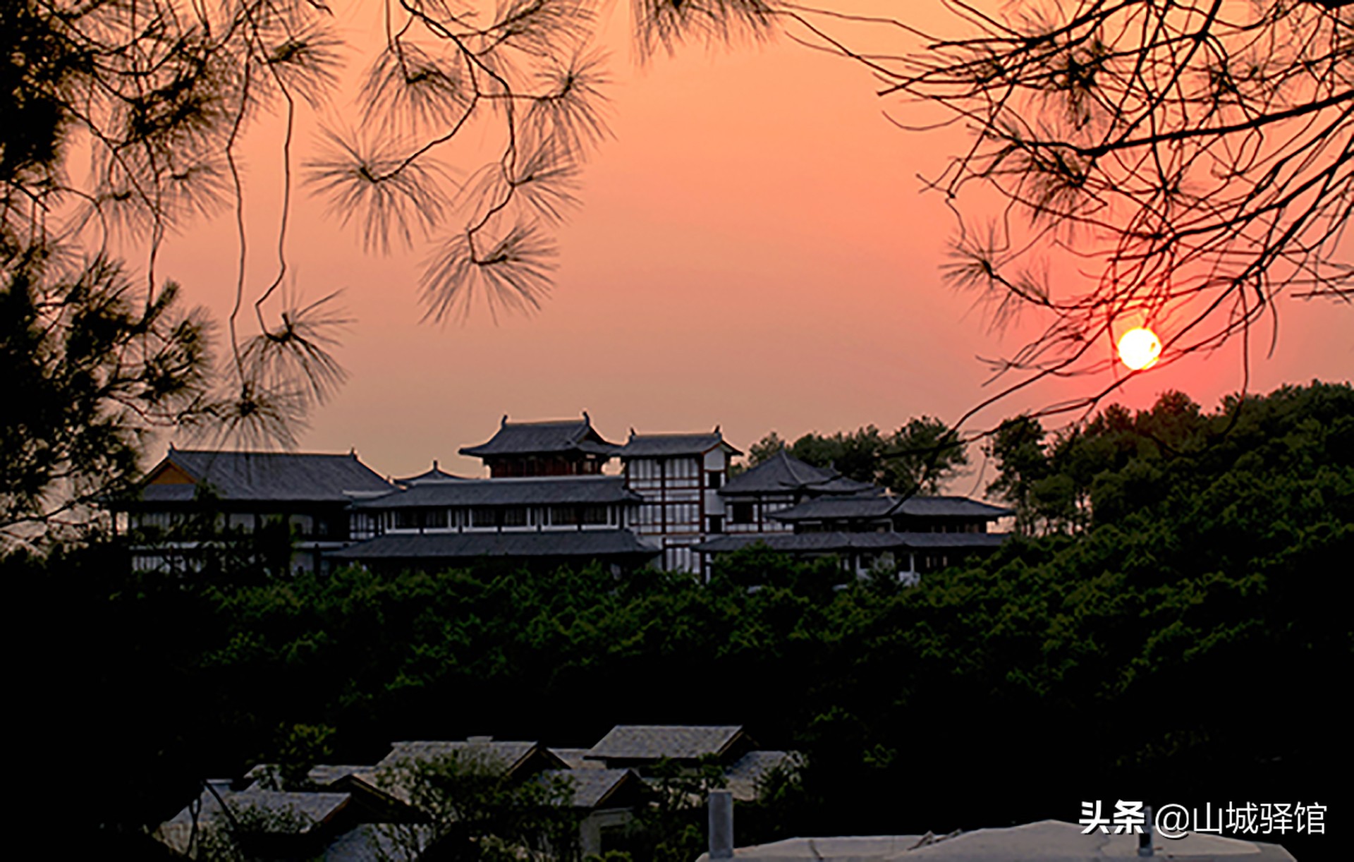 重庆近郊的草野星空，就在江北区天然森林氧吧中，一览江景与庙宇