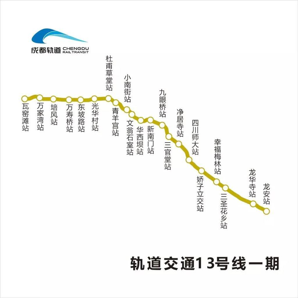 成都地铁八号线（站点线路图+运营时间+首末车时间）