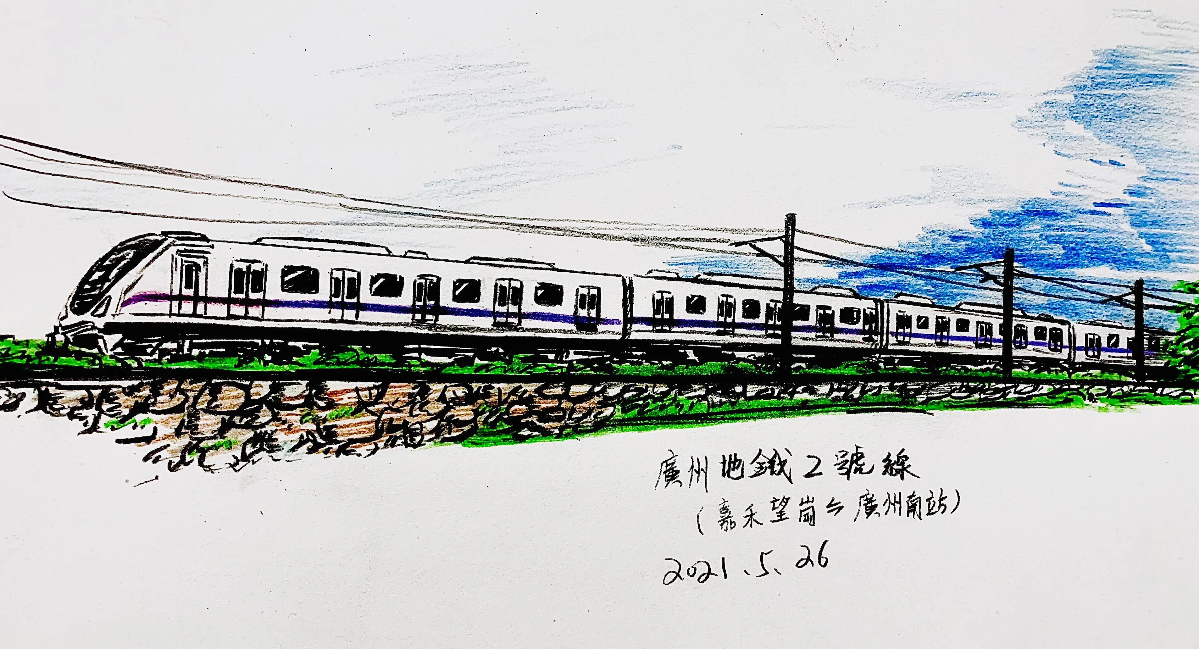 广州地铁2号线路图(广州地铁2号线路图全图站点)