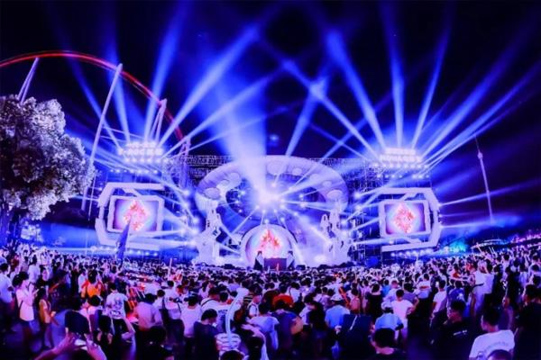 2022武汉欢乐谷电音节夜场几点结束？