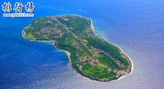 中国20大岛屿面积排名：中国台湾岛36193平方公里排名第一